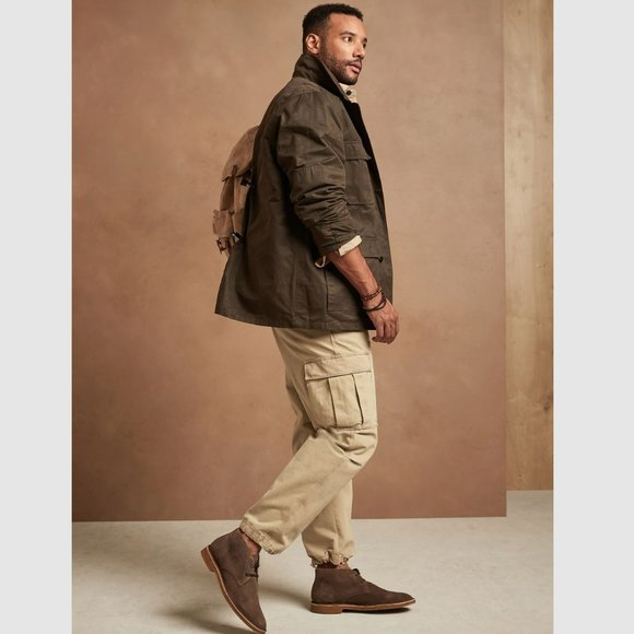 Banana Republic Heritage Relaxed Fit Cargo Tan - Picture 1 of 8